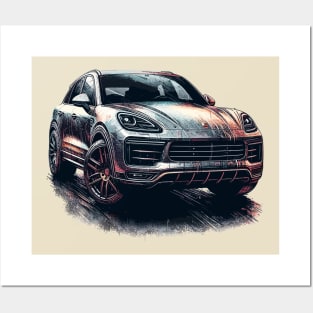 Porsche Cayenne Posters and Art